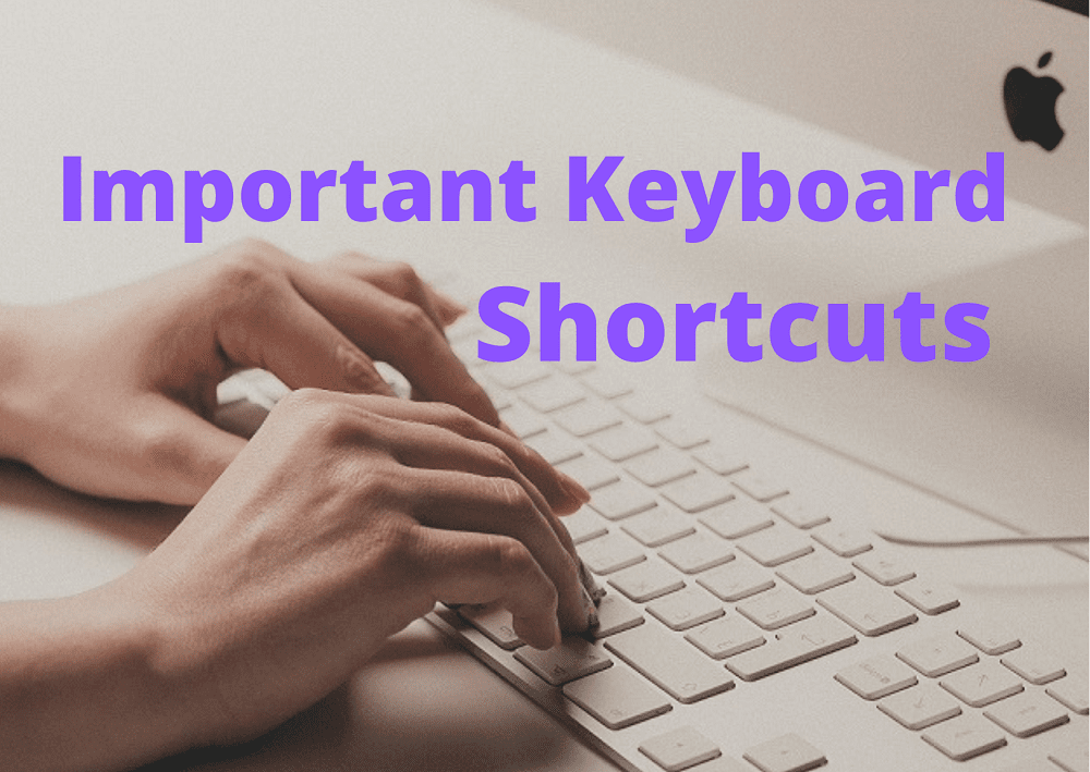 computer keyboard shortcut keys hindi me