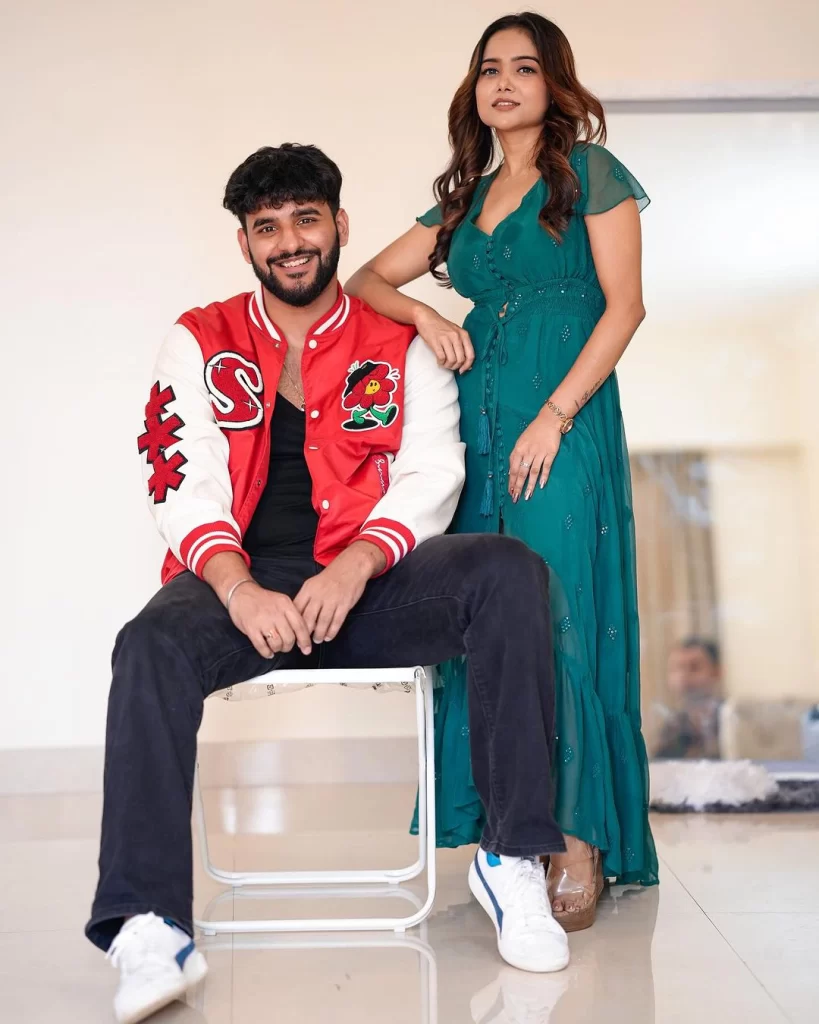 Abhishek Malhan With Manisha Rani 