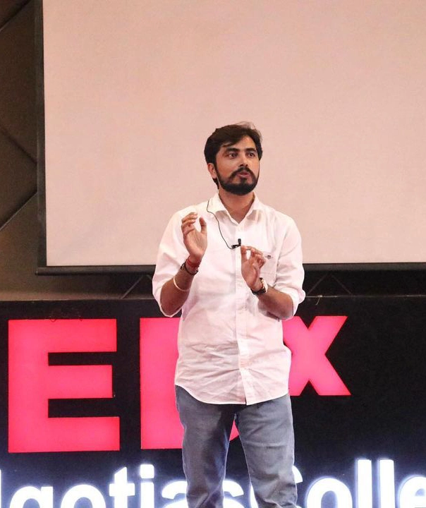 Rohit Vaidvan as TEDx speaker